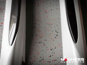 Alfa Romeo Giulia Side Rocker QV Style Upgrade Kit - Quadrifoglio Replica Panels - Carbon Fiber + FRP - Set of 2 Alfa Romeo Giulia Side Rocker QV Style Upgrade Kit - Quadrifoglio Replica Panels - Carbon Fiber + FRP - Set of 2